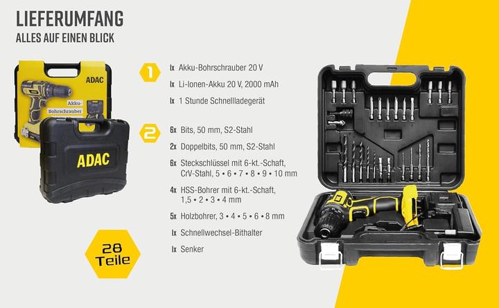 Actual product image Mannesmann Cordless drill
