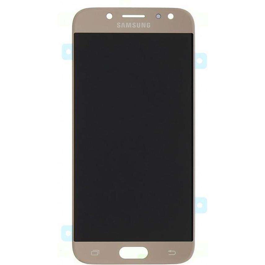 Samsung LCD-Display +Touch-Einheit J530 Galaxy J5 2017 Gold (Service Pack) (Display), Mobilgerät Ers