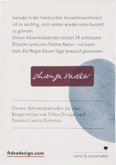 Actual product image TOP Mini Advent calendar Mindfulness