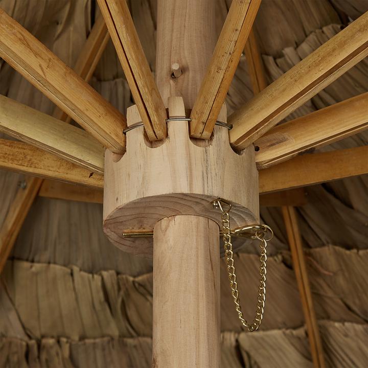 Actual product image Relaxdays Hawaii parasol (2.38 m)