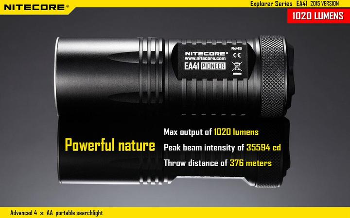 Produktbild Nitecore Ea41 (11.70 cm, 1020 lm)