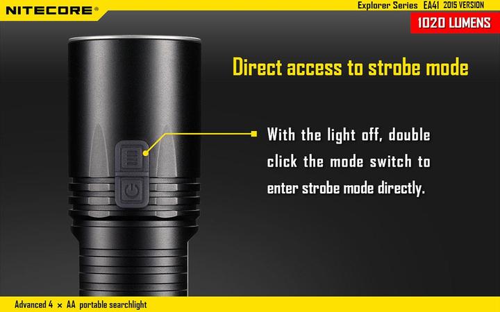 Produktbild Nitecore Ea41 (11.70 cm, 1020 lm)