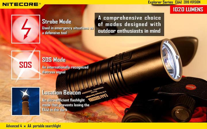 Produktbild Nitecore Ea41 (11.70 cm, 1020 lm)
