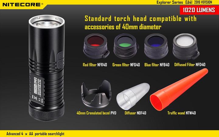 Produktbild Nitecore Ea41 (11.70 cm, 1020 lm)