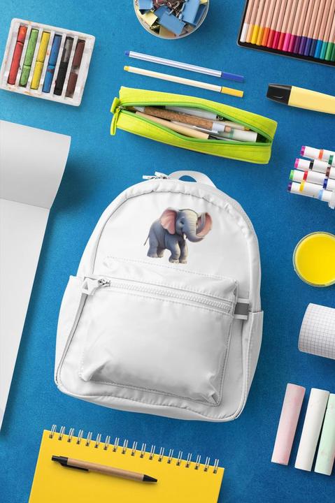 Produktbild Bügelbilder Schul & Freizeitsrucksack-Set Elefant (15 l)
