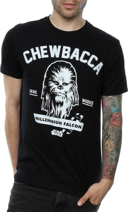 Immagine prodotto Star Wars Collegiate Maglietta Chewbacca Uomo (3XL)