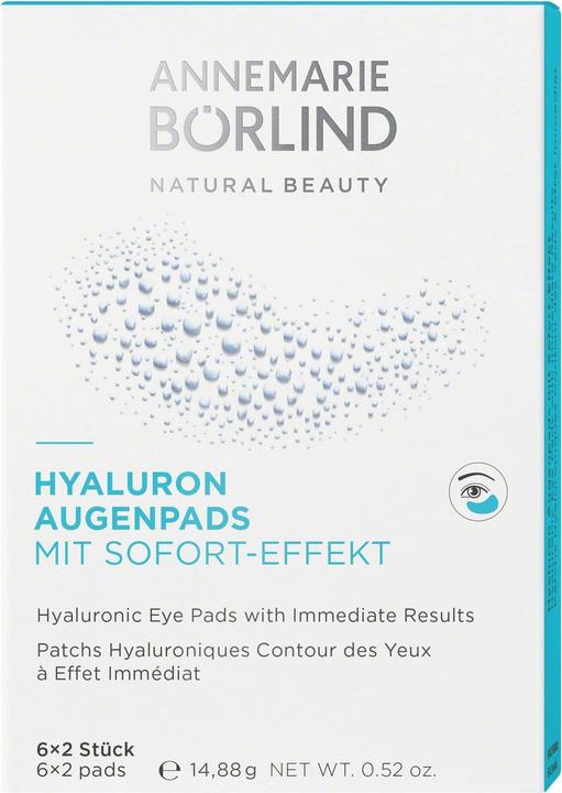 Annemarie Börlind Hyaluron Augenpads Mit Sofort - Effekt (Eye patches, 14.88 ml, Day)