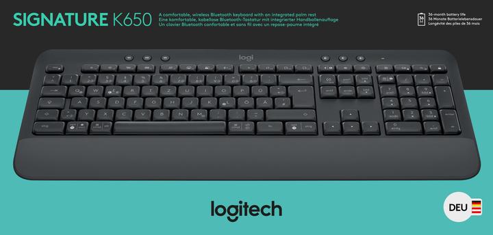 Produktbild Logitech Signature K650 (DE, Kabellos)