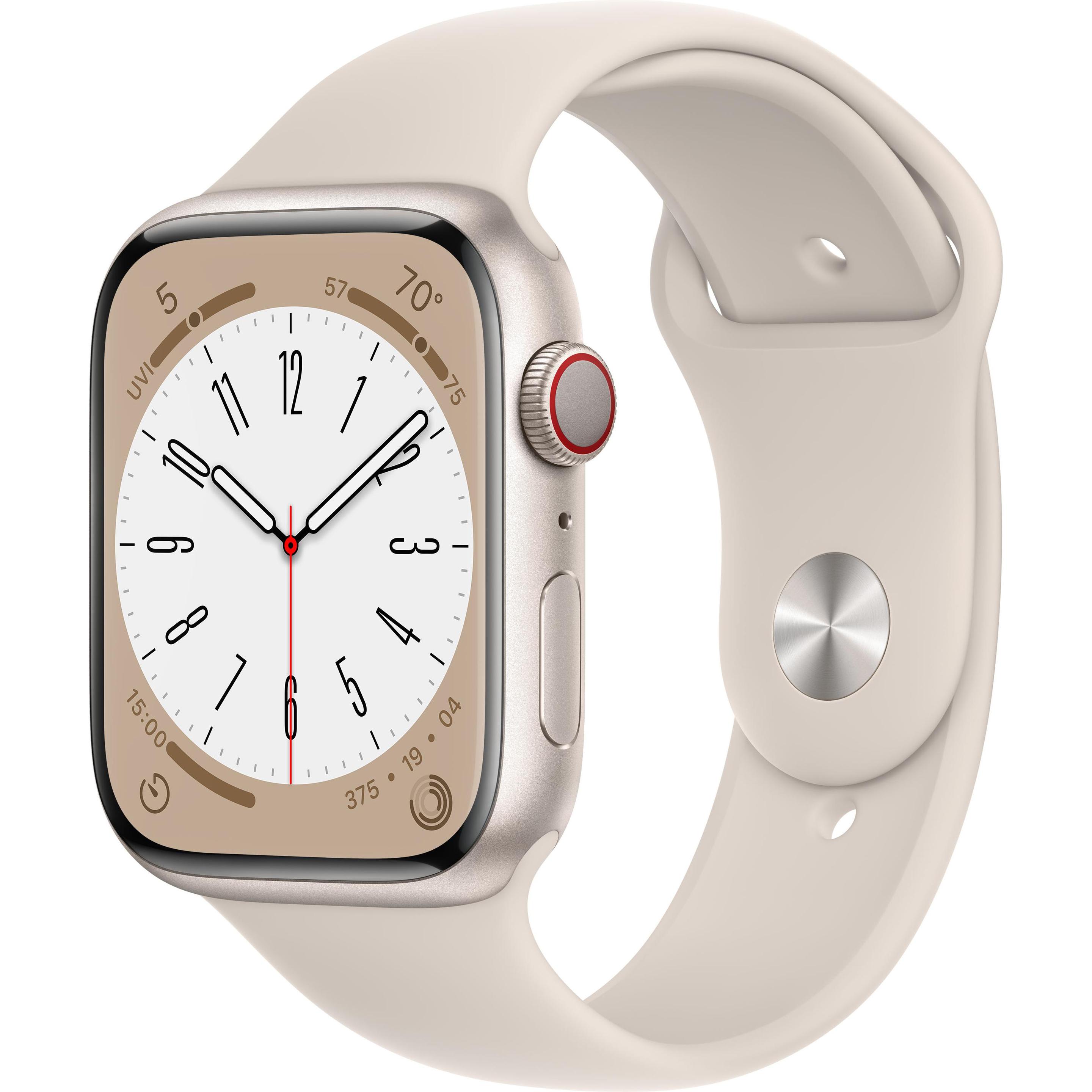 Apple Watch Series 8 (45 mm, 4G), Smartwatch