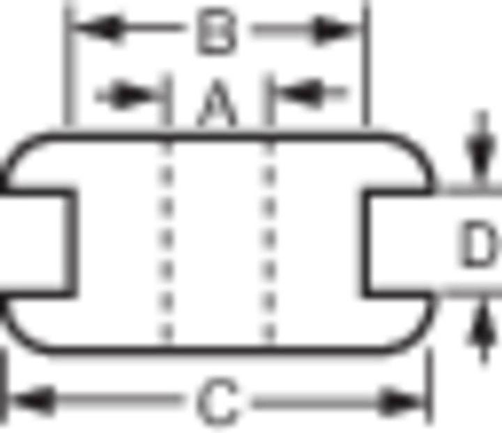 Actual product image Tru Components TC-10820700 Cable gland Clamping Ø (max.) 3mm Panel thickness (max.) 1.5mm PVC Sc