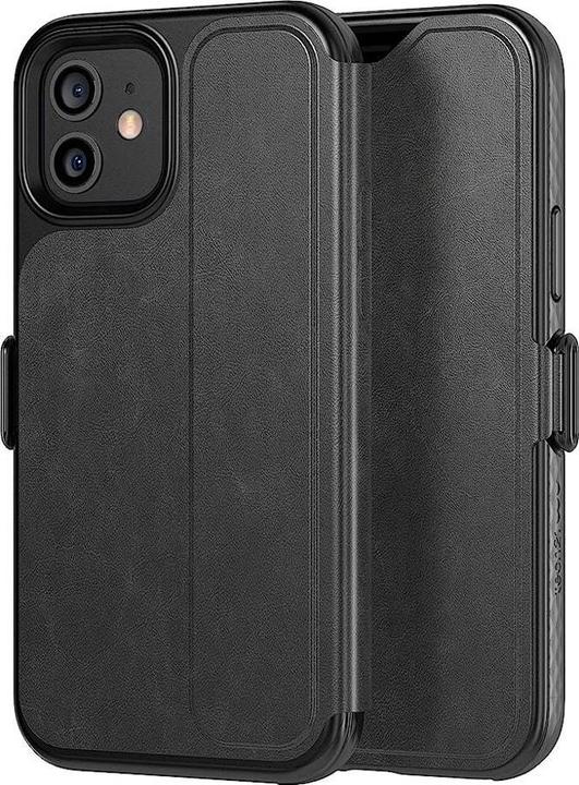 Produktbild tech21 Evo Wallet, Geldbörsenhülle, Apple, iPhone 12/12 Pro, 15,5 cm (6.1 Zoll), Schwarz (Apple iPhone 12, Realme 12 Pro+)