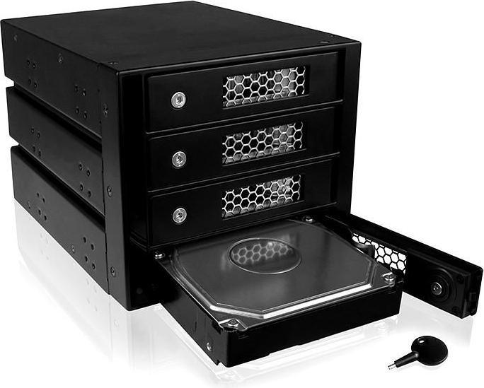 Actual product image Icy Box IB-544SSK, 4-bay backplane, SAS/SATA-2