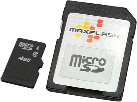Produktbild MaxFlash microSD Speicherkarte Klasse 4 (4 GB, microSD)