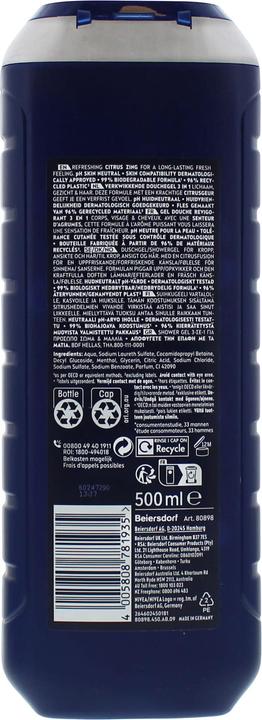 Produktbild NIVEA Fresh Power Pflegedusche XL (500 ml)