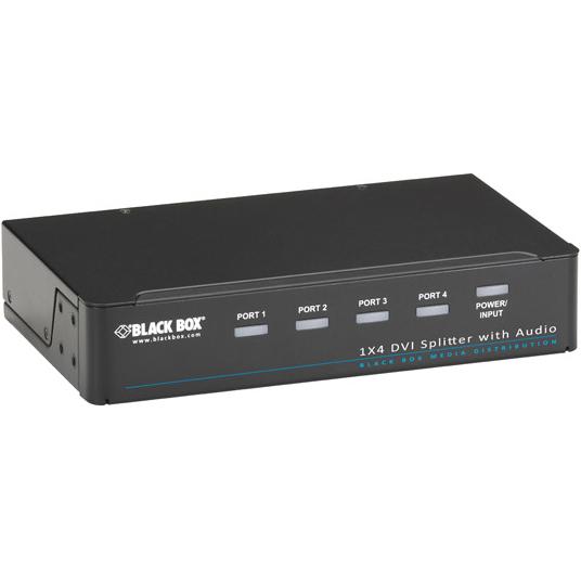 Black Box AVSP-DVI1X4 Videosplitter DVI 4x DVI-D, Switch Box