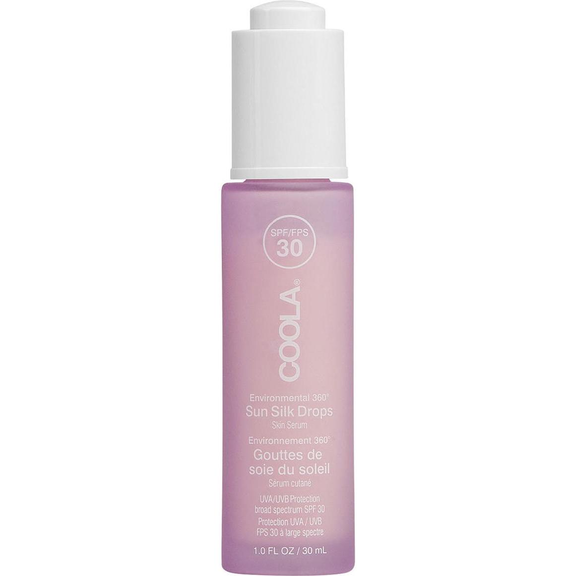 Coola Suncare, Crema solare, Gocce di seta solare (Crema solare viso, SPF 30, 30 ml)