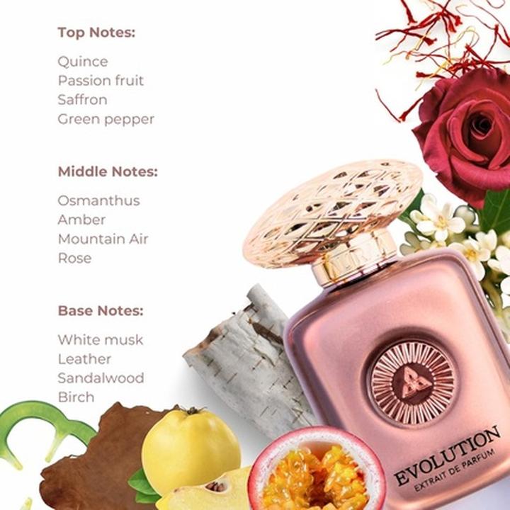Immagine prodotto Auraa Desire Evolution Extrait De Perfume 100ml da Fragranza Floreale Legnosa per Donna Rosa (Extrait de parfum, 100 ml)