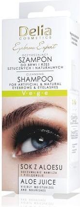 Actual product image Delia Cosmetics Eyebrow Expert Shampoo for Eyebrows and Lashes Vegan Formula 50ml (Body milk, 50 ml)