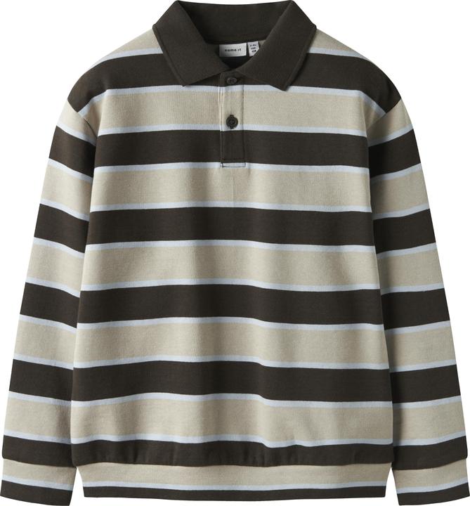 Produktbild Name it Gestreifter Sweat- Poloshirt