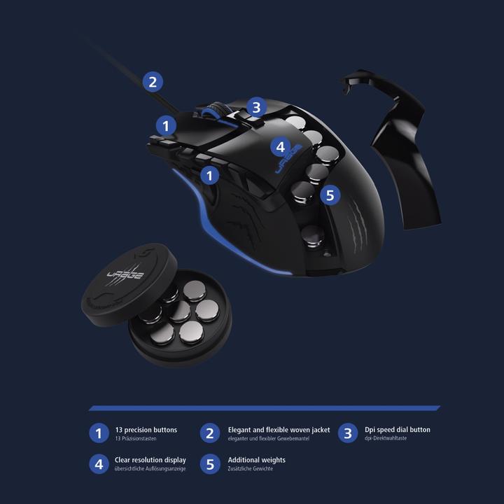 Immagine prodotto Hama uRage Reaper Revolutio (Cablato)