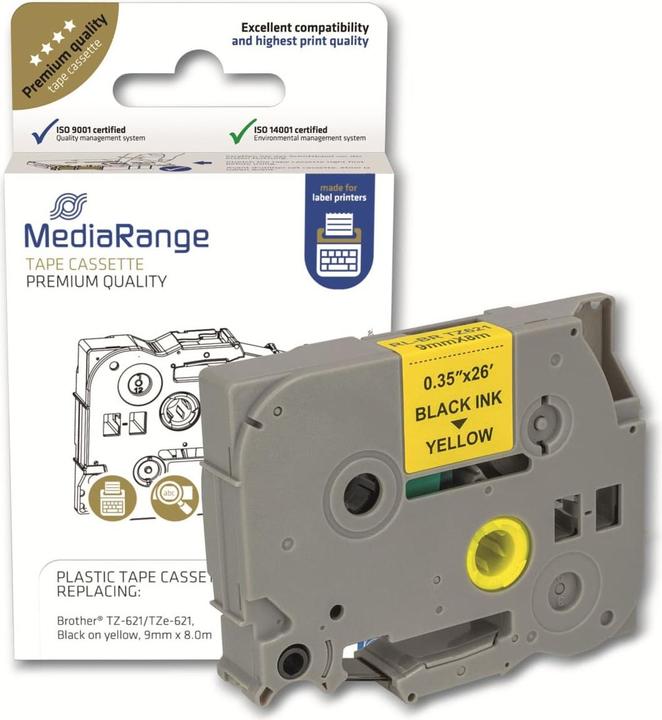 Produktbild MediaRange MRBTZ621 (0.90 cm, Gelb, Schwarz)