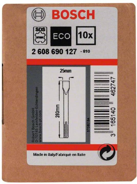 Produktbild Bosch Professional Zubehör PRO SDS max-4C Flachmeissel-Set, 25 x 280 mm (25 mm)