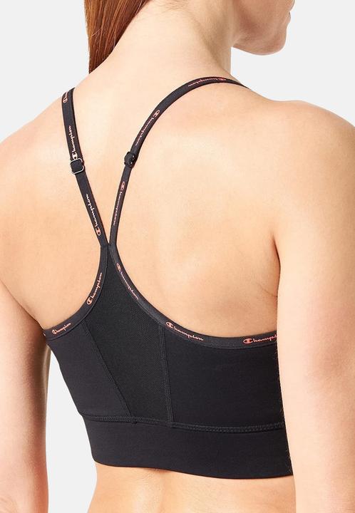 Actual product image Champion BH Elastischer Sport-BH mit verstellbaren Träger, Racerback und Logoprint (XS)