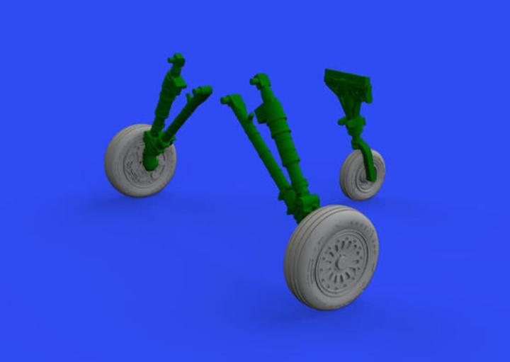 Image du produit Eduard F-16C wheels early 1/48 for KINETIC