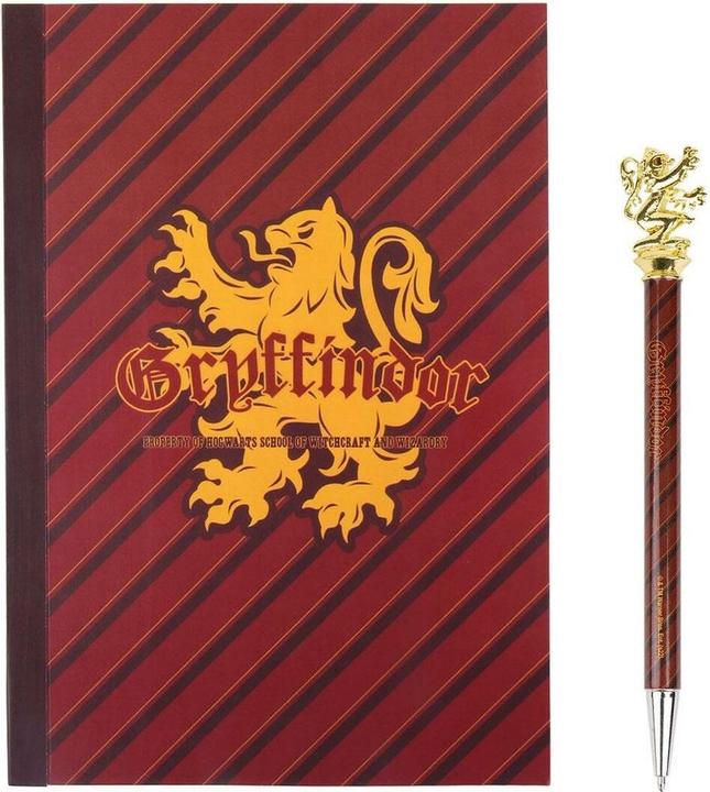 Image du produit Cerda HARRY POTTER - Set Papeterie Gryffondor - Bloc-notes + Stylo - 2 Pc