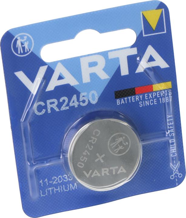 Actual product image Varta Electronics (1 pcs., CR2450, 570 mAh)