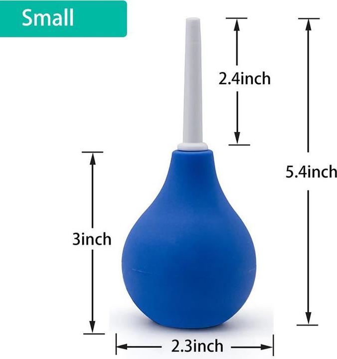 Actual product image Shots Klistierbirne