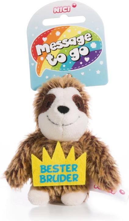 Actual product image NICI Best Brother Keychain