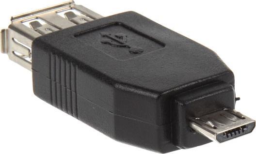 Produktbild InLine Micro-USB Adapter Micro-B Stecker an USB-A Buchse (4.40 cm)