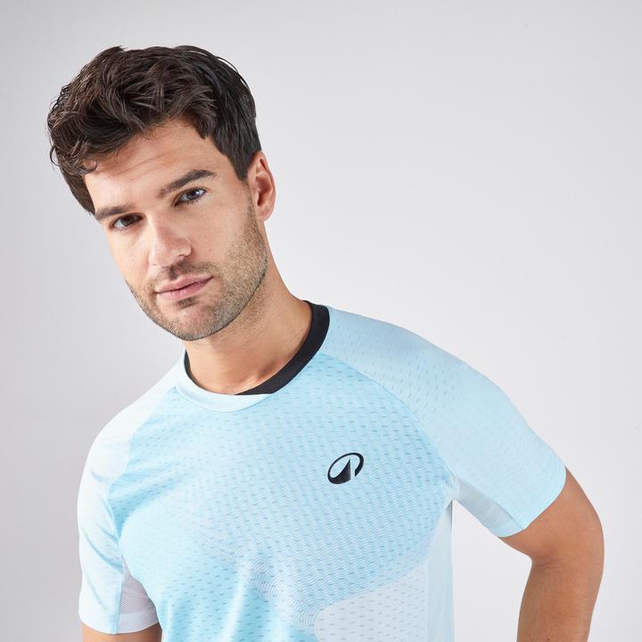 Produktbild Kuikma Herren Padel T-Shirt technisch - 900 hellblau (M)