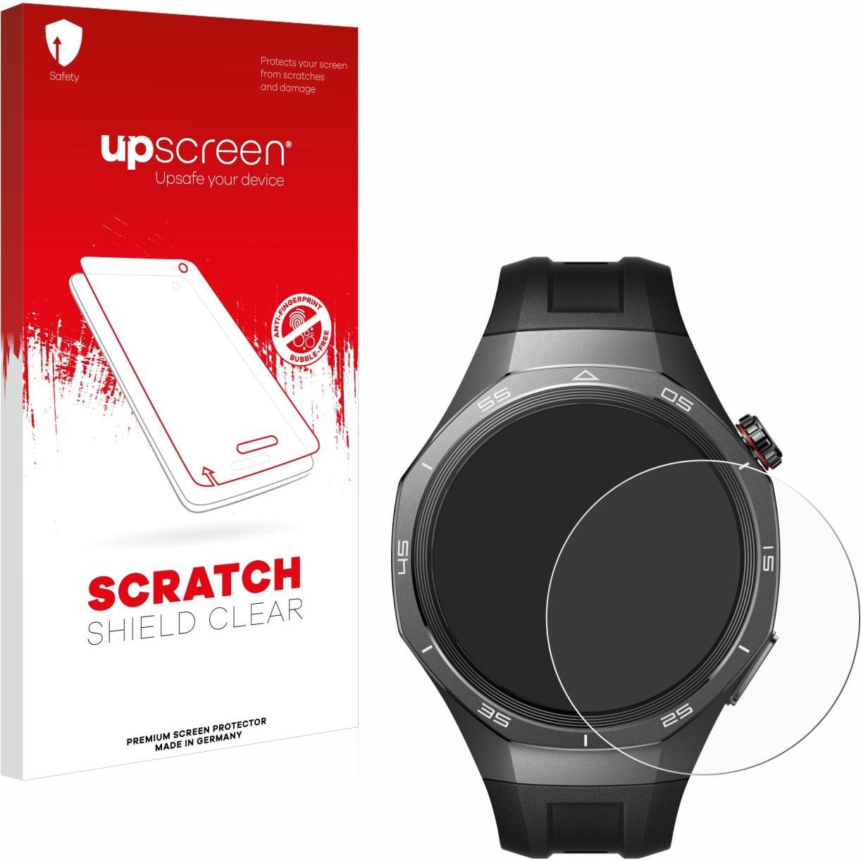 upscreen Schutzfolie Displayschutz Displayschutzfolie Folie Klar Transparent, Smartwatch Schutzfolie, Transparent