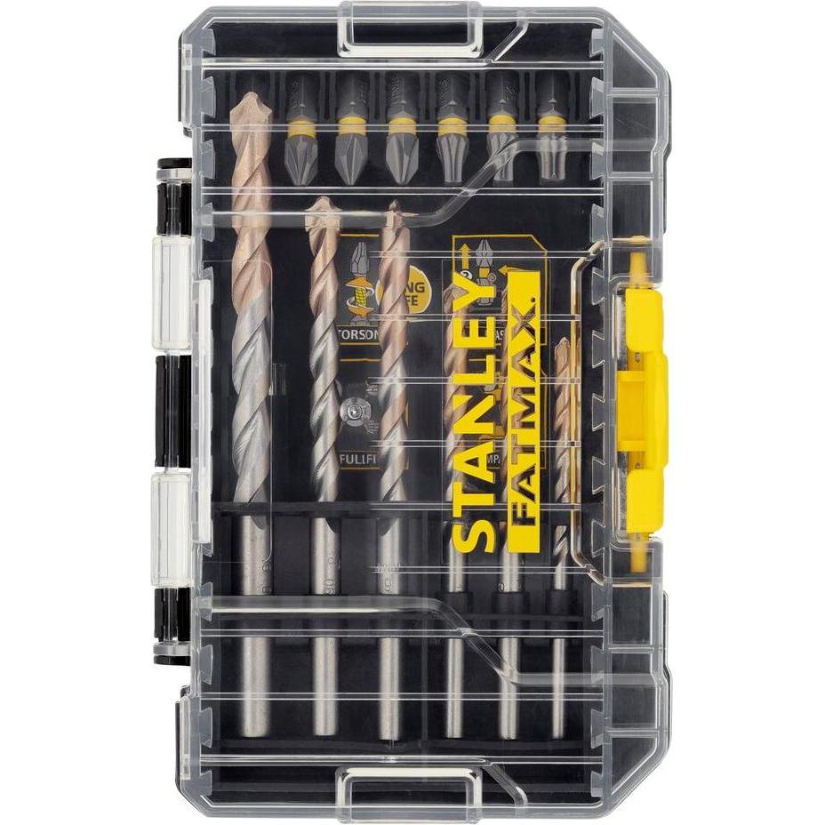 Thumbnail - Stanley, Bits, 19-tlg. Steinbohrer- und Torsion Bit Set