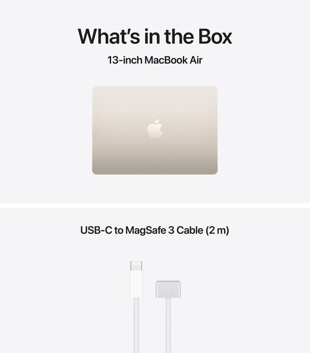 Immagine prodotto Apple MacBook Air - 2026 (13.60", 512 GB, 16 GB, Svizzera, M5)