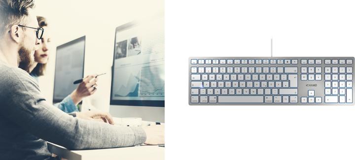 Actual product image CHERRY KC6000 Slim for Mac (DE, Cable)