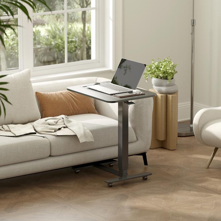 Image du produit Homcom Schreibtisch Spanplatte, Stahl Schwarz