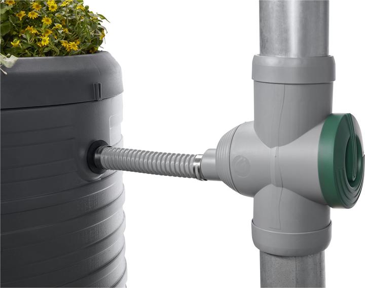 Image du produit Garantia Collecteur d'eau de pluie Inox DN 68-100 gris incl. élément filtrant