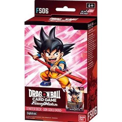 Bandai Dragon Ball SCG Fusion Display 6 mazzi FS-06 ENG (Englisch)