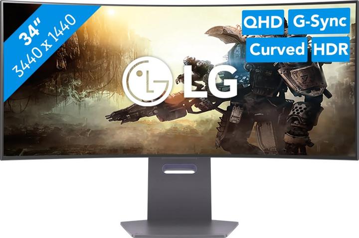 Actual product image LG 34GS95QE-B (3440 x 1440 pixels, 34")