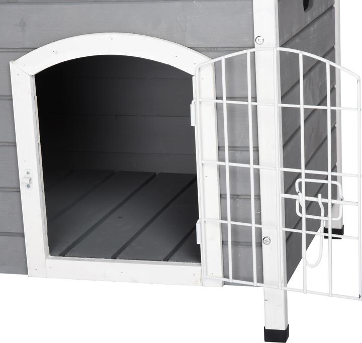 Immagine prodotto PawHut Cuccia per cani con porta (Gabbia per cani)