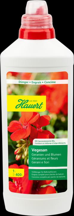 Image du produit Hauert Géraniums et fleurs végétaliennes (1.26 kg, 1 l)