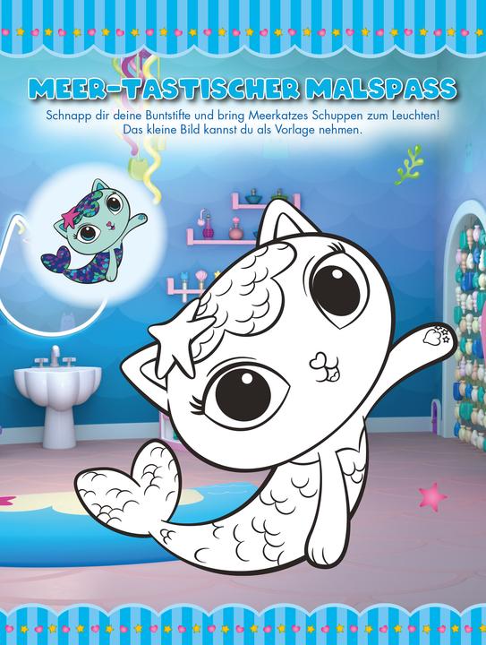 Image du produit Panini Gabby's Dollhouse: Der grosse Glow-in-the-Dark-Stickerspass (100 Autocollants)