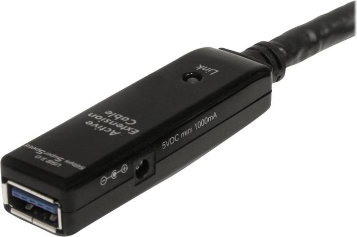 Actual product image StarTech 10 m active USB 3.0 SuperSpeed extension cable - plug/socket (10 m, USB 3.2 Gen 1)