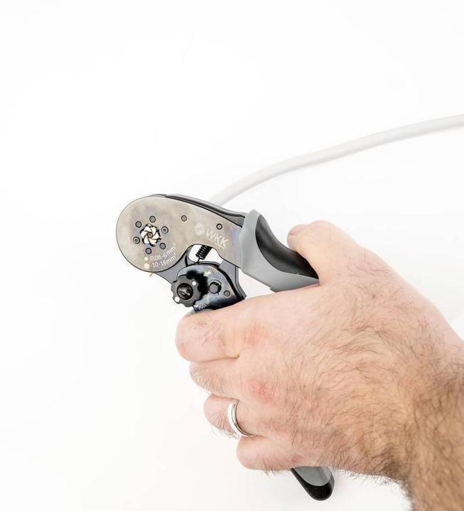 Produktbild WKK 5514818 Crimpzange 1 Stück Aderendhülsen, Zwillingsaderendhülsen 0.08 bis 1