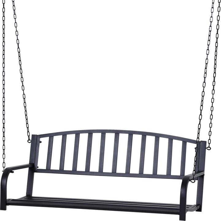 Outsunny Panca a dondolo a 2 posti