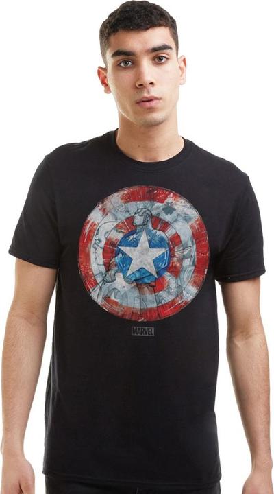 Produktbild Captain America Shield TShirt (S)