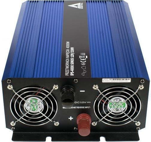 Actual product image Digital Przetwornica napięcia 12 VDC / 230 VAC SINUS IPS-4000S 4000W
